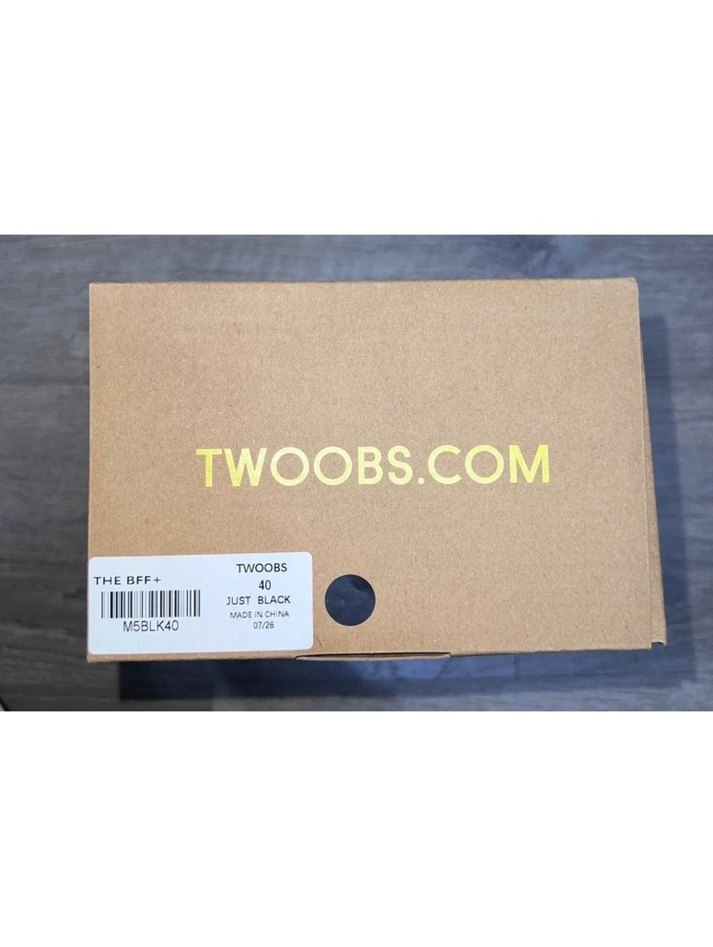 TWOOBS The BFF+ Black Platform Sandals Size 9